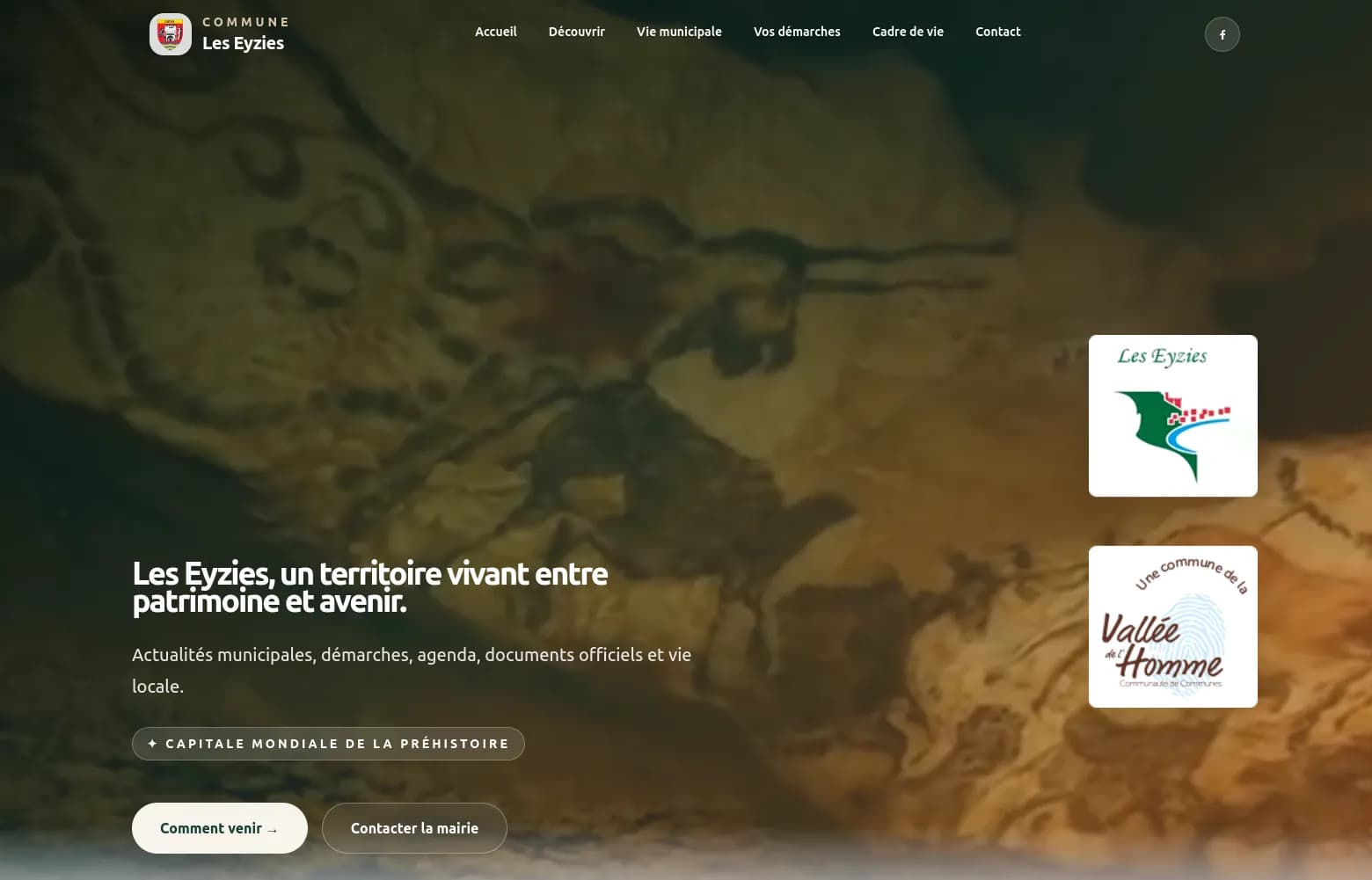 Bienvenue sur le nouveau portail communal